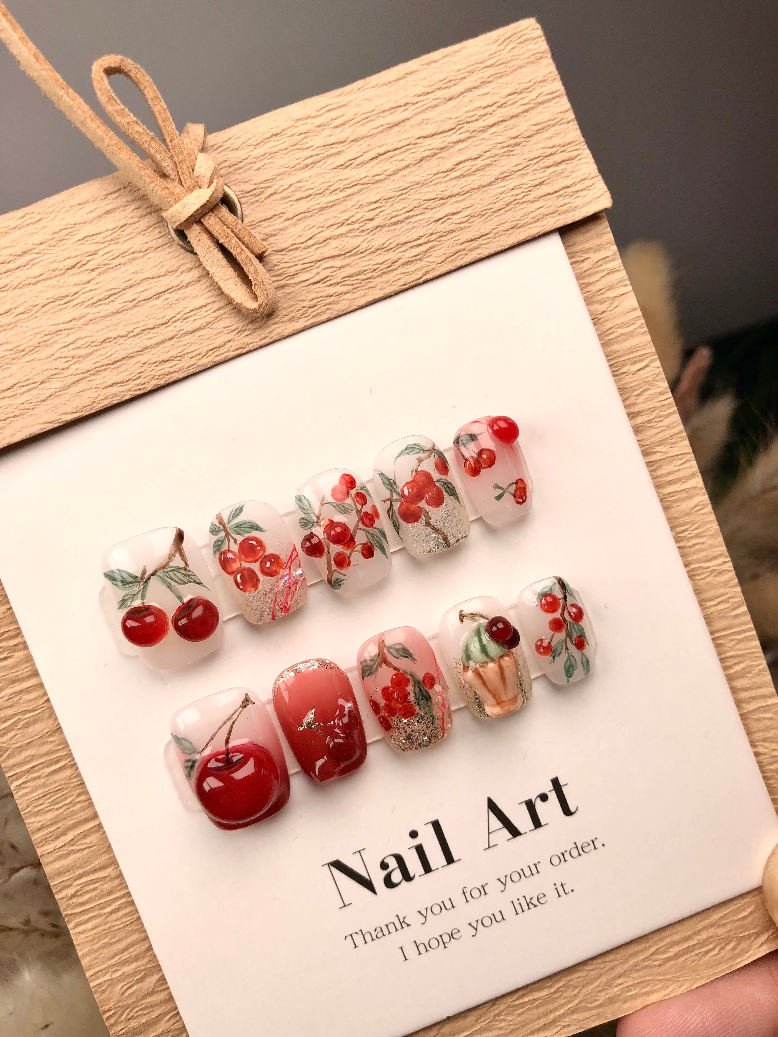 3d Crystal Clear Cherry