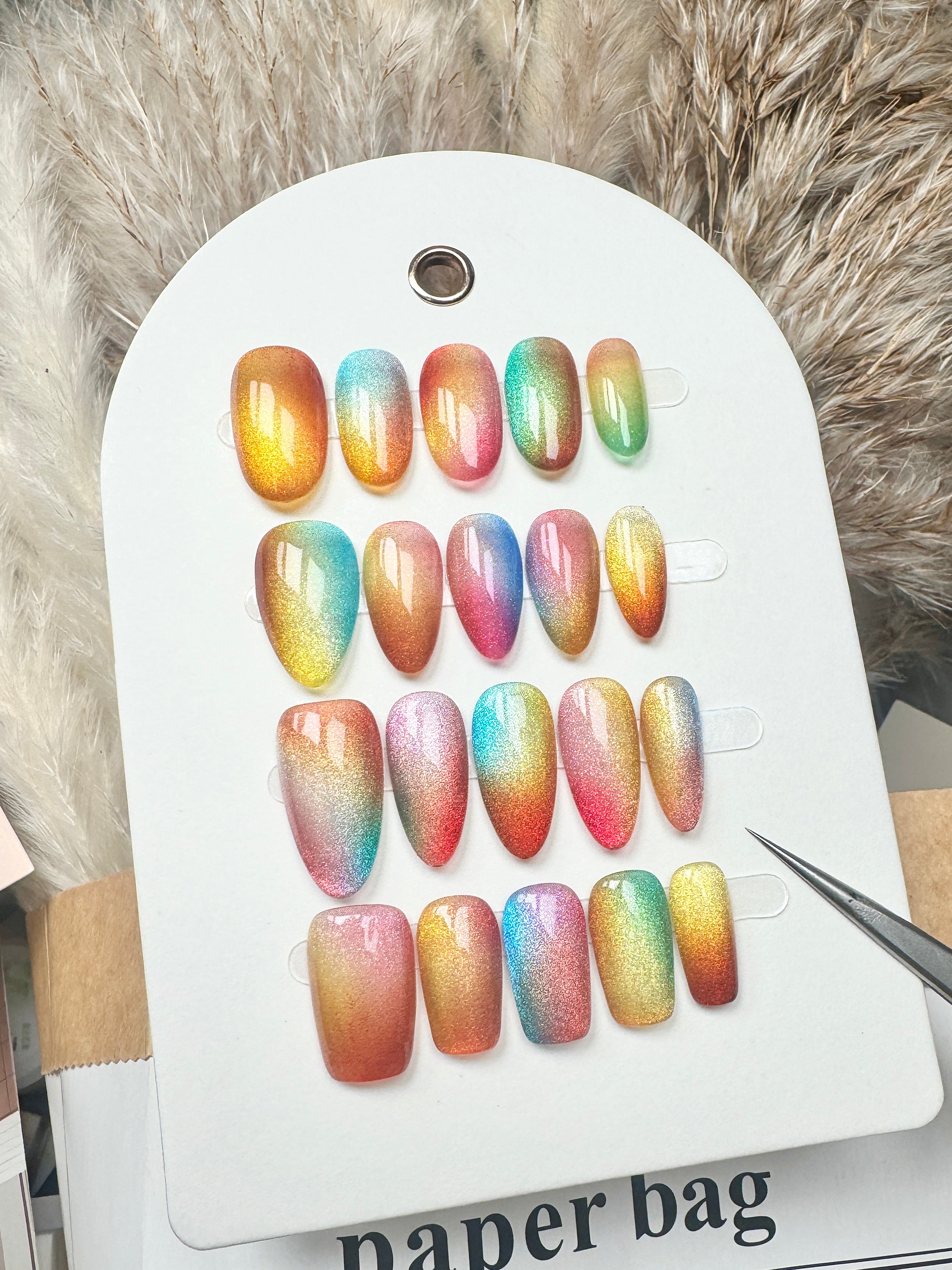 Rainbow Cat Eye