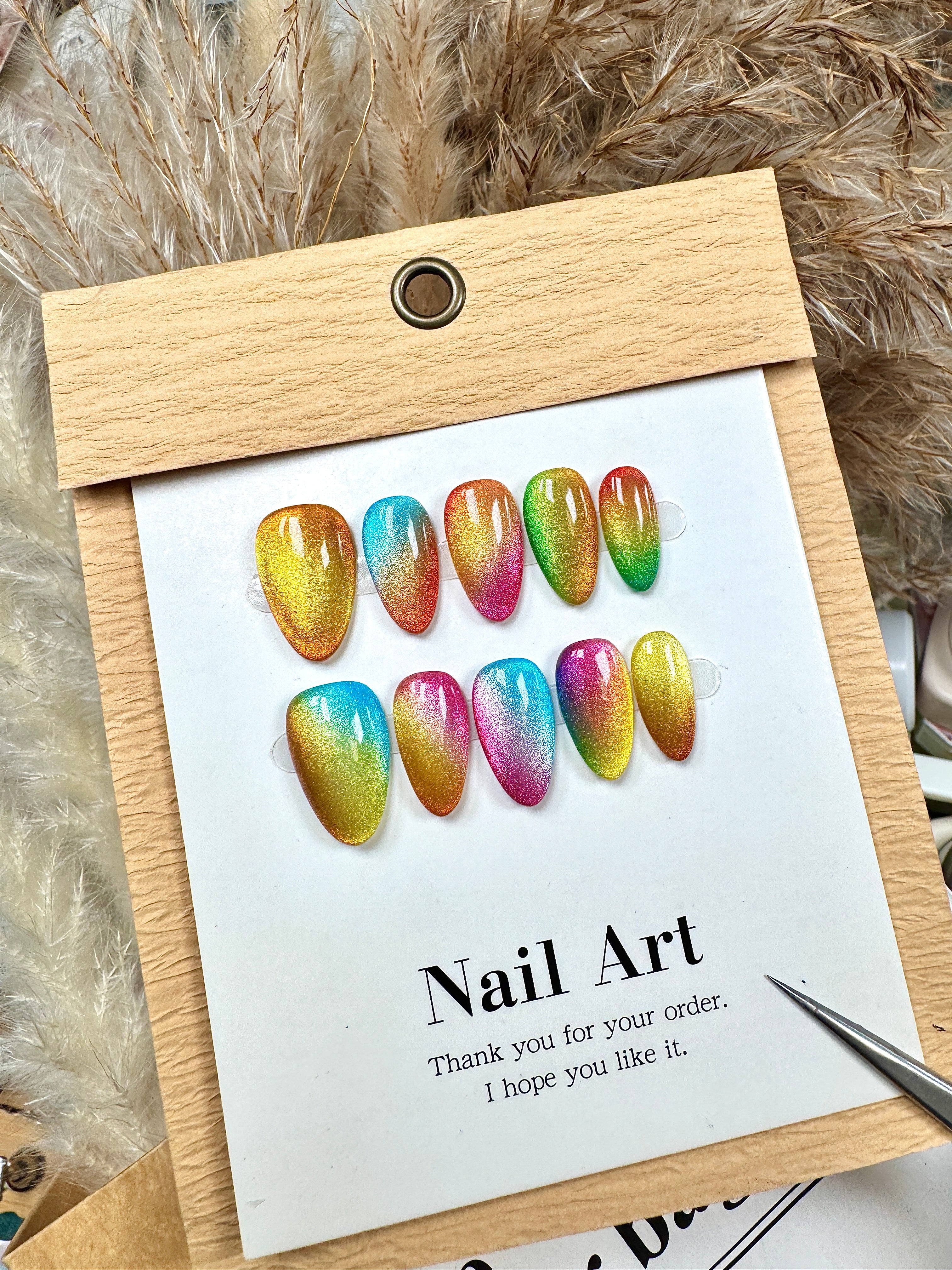 Rainbow Cat Eye