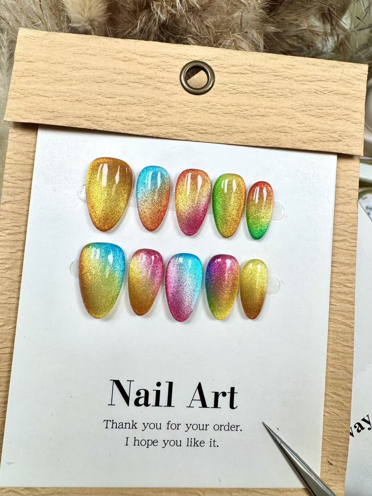 Rainbow Cat Eye