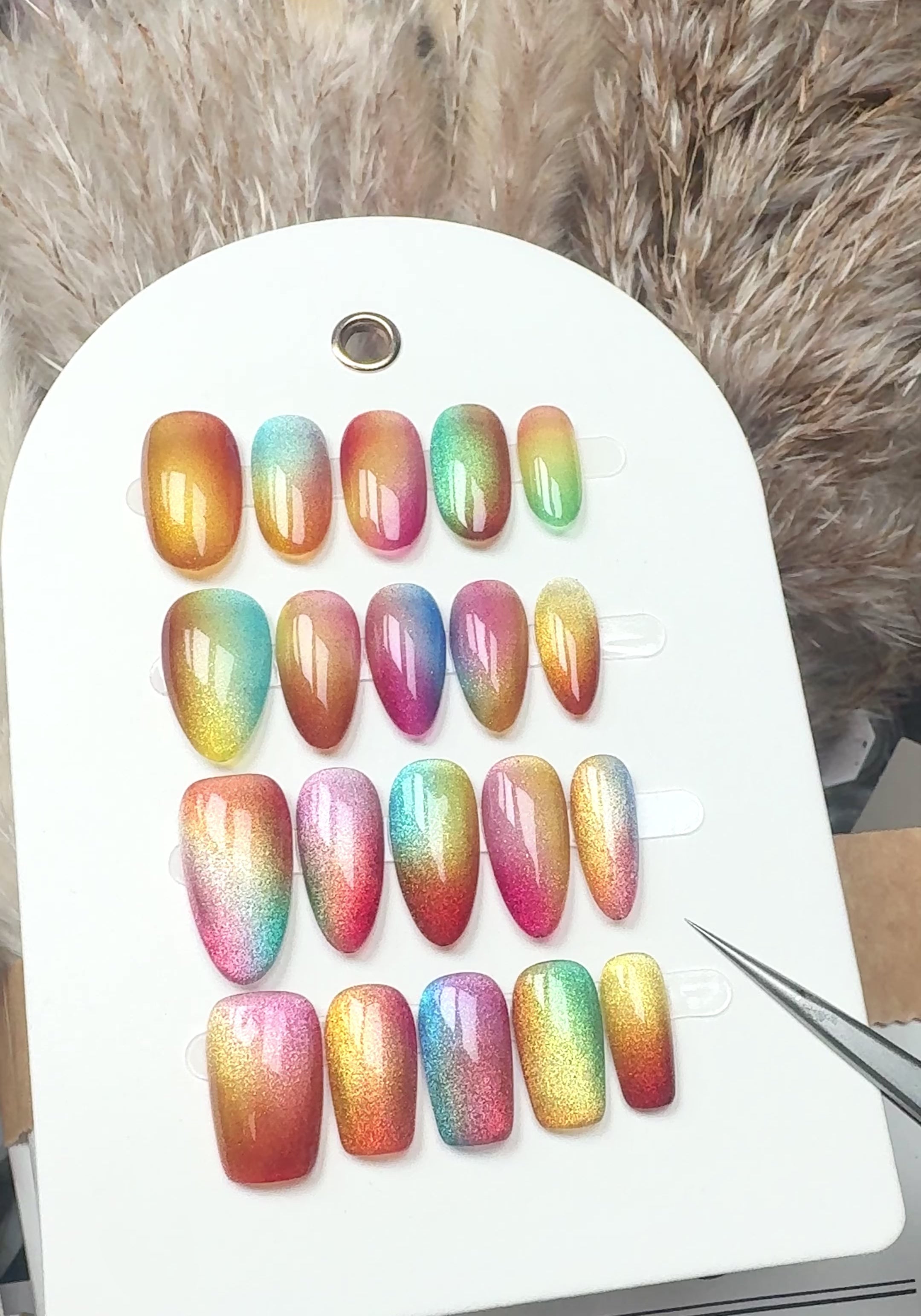 Rainbow Cat Eye